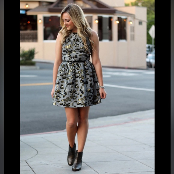 Pure Sugar - Jacquard Fit & Flare Dress - Picture 11 of 11